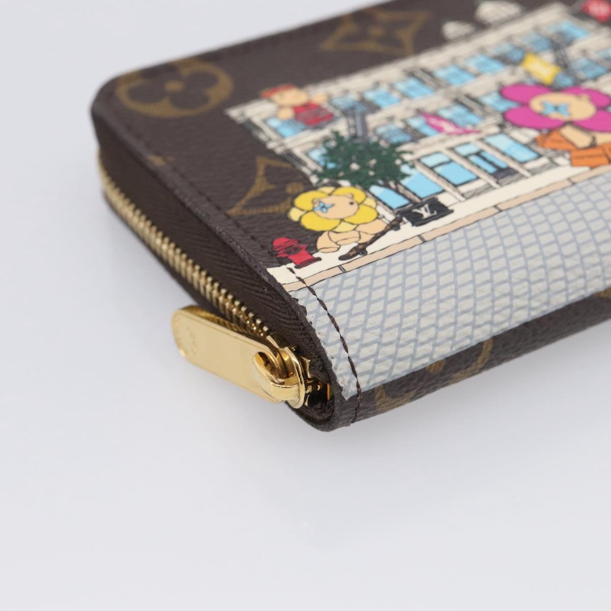 LOUIS VUITTON Monogram Vivienne Zippy Coin Purse M81629 LV Auth 212975SAM