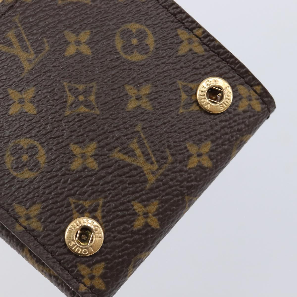 LOUIS VUITTON Monogram Jewelry Case Jewelry Box LV Auth 212979