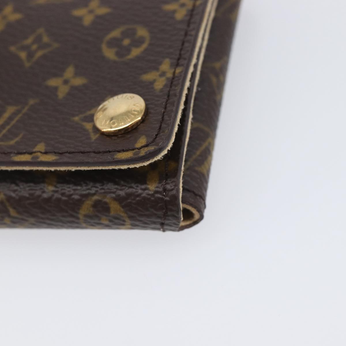 LOUIS VUITTON Monogram Jewelry Case Jewelry Box LV Auth 212979