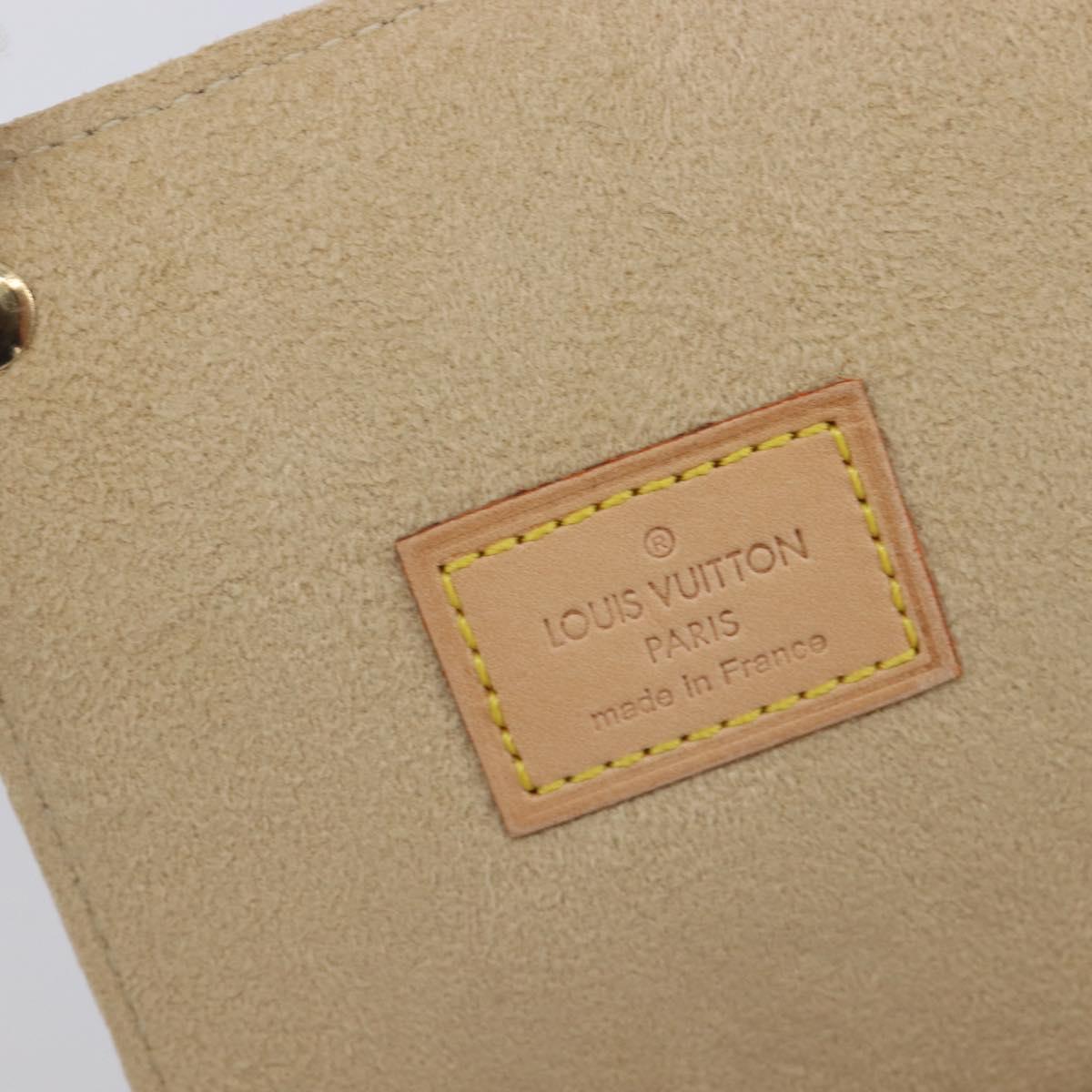 LOUIS VUITTON Monogram Jewelry case Jewelry Box LV Auth 212980