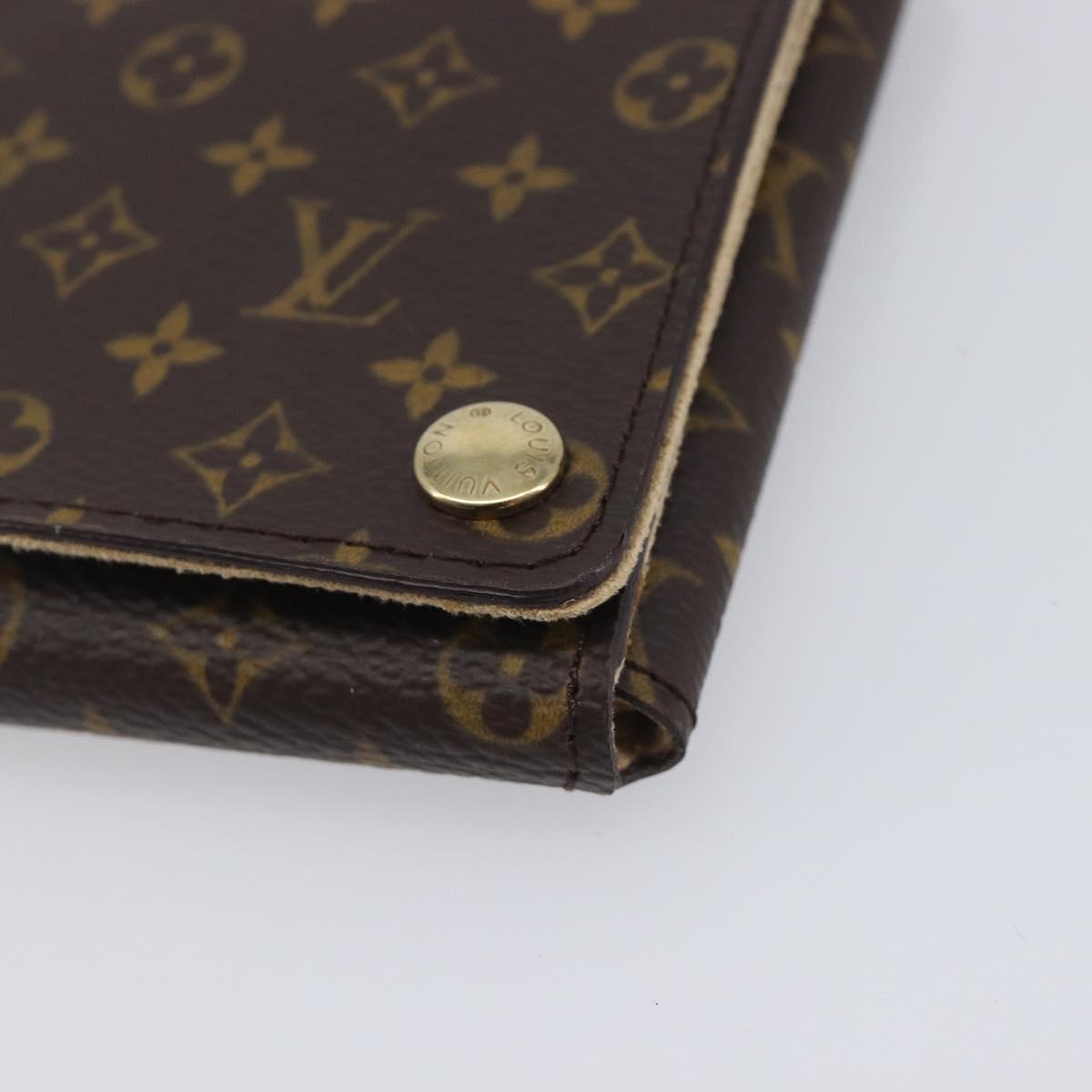 LOUIS VUITTON Monogram Jewelry case Jewelry Box LV Auth 212980