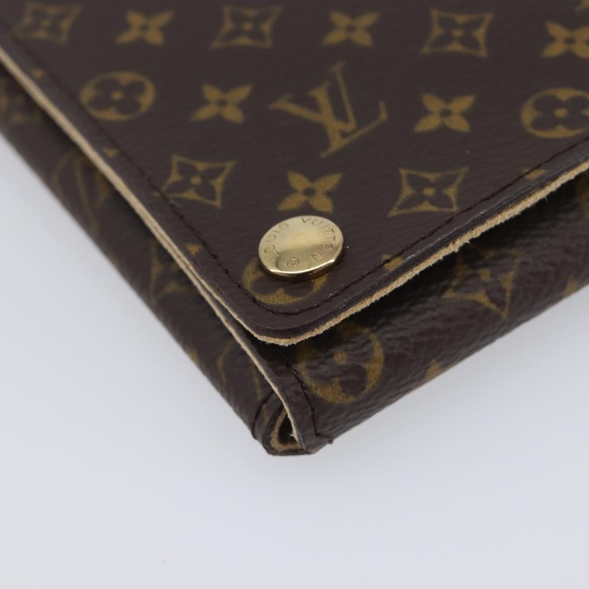 LOUIS VUITTON Monogram Jewelry case Jewelry Box LV Auth 212980