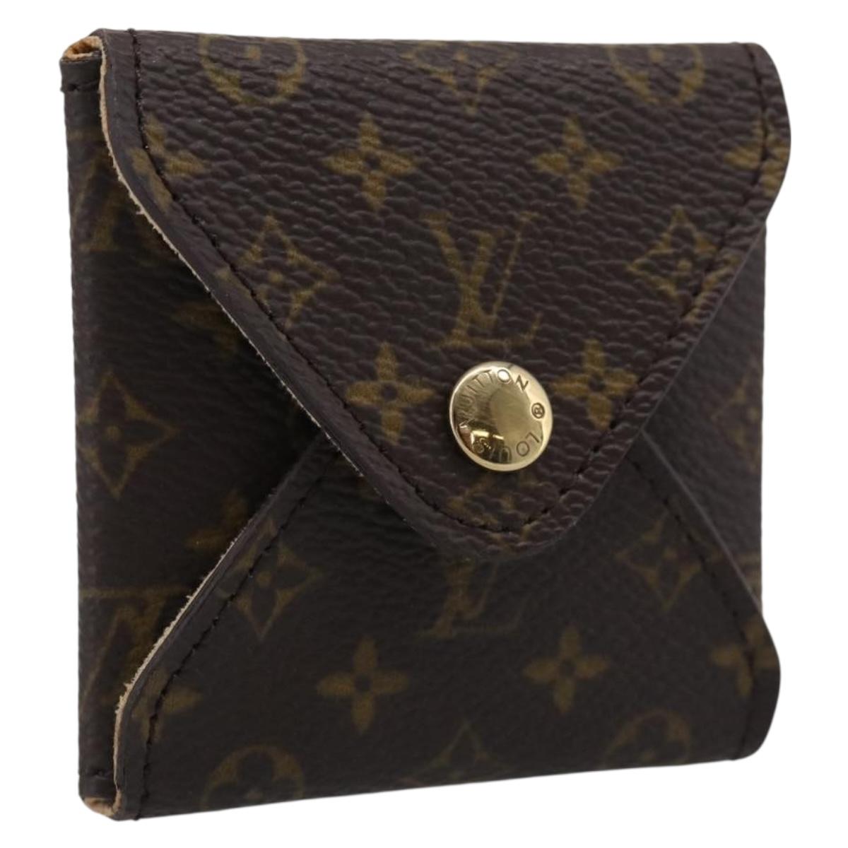 LOUIS VUITTON Monogram Jewelry Case Jewelry Box LV Auth 212981V
