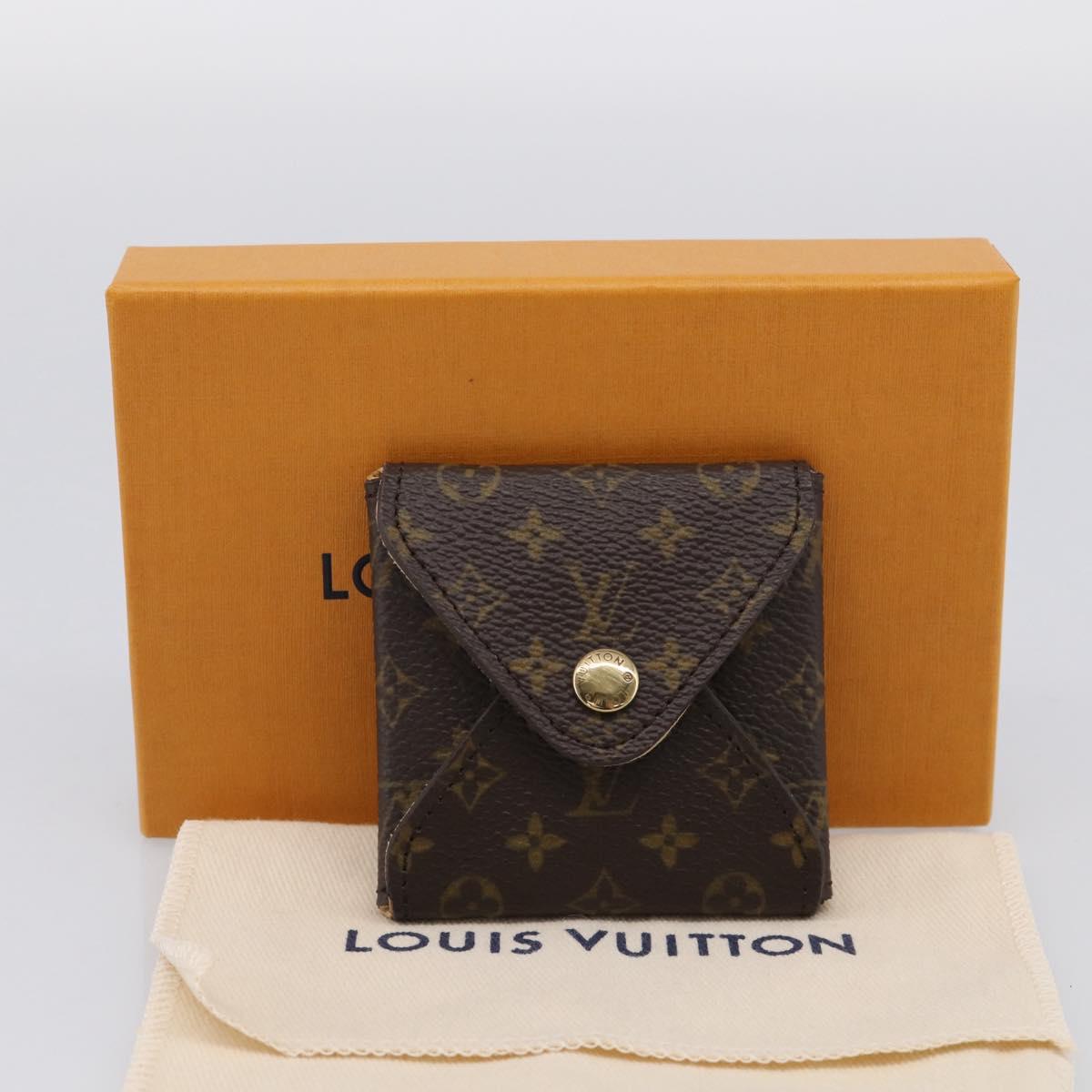 LOUIS VUITTON Monogram Jewelry Case Jewelry Box LV Auth 212981V