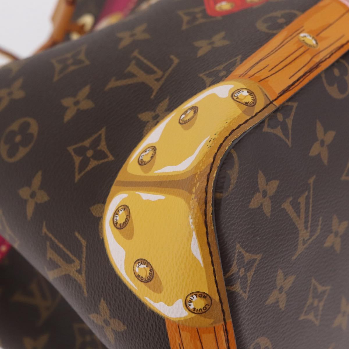 LOUIS VUITTON Monogram Neo Noe Summer Trunk Shoulder Bag M40649 LV Auth 213020V