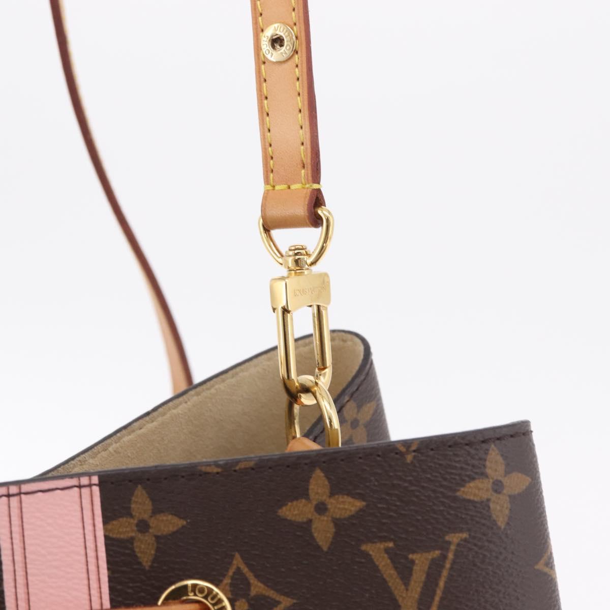 LOUIS VUITTON Monogram Neo Noe Summer Trunk Shoulder Bag M40649 LV Auth 213020V