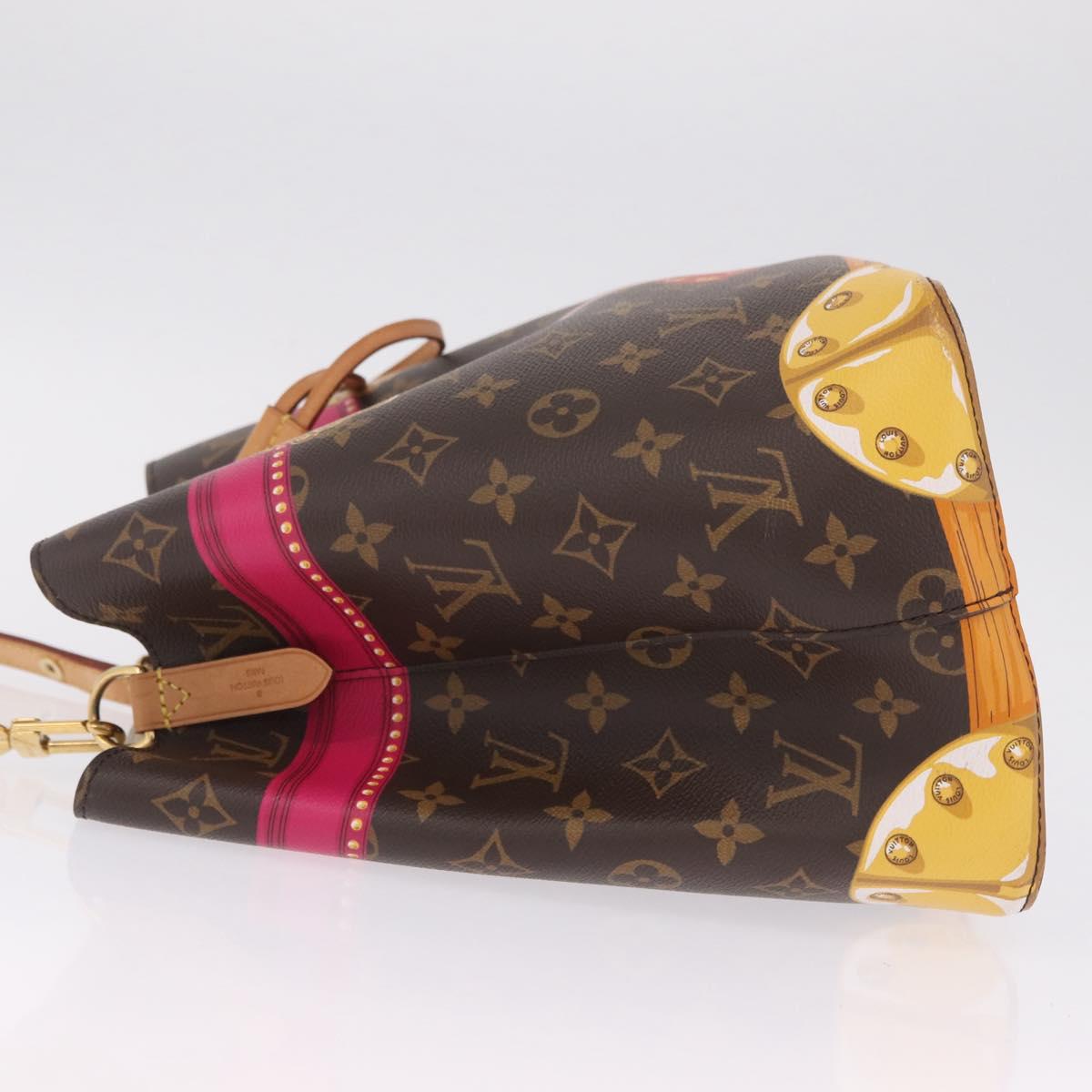 LOUIS VUITTON Monogram Neo Noe Summer Trunk Shoulder Bag M40649 LV Auth 213020V