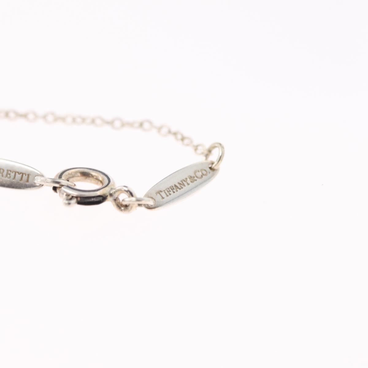 Tiffany & Co. Open Heart Necklace Ag925 Silver Auth 213039M