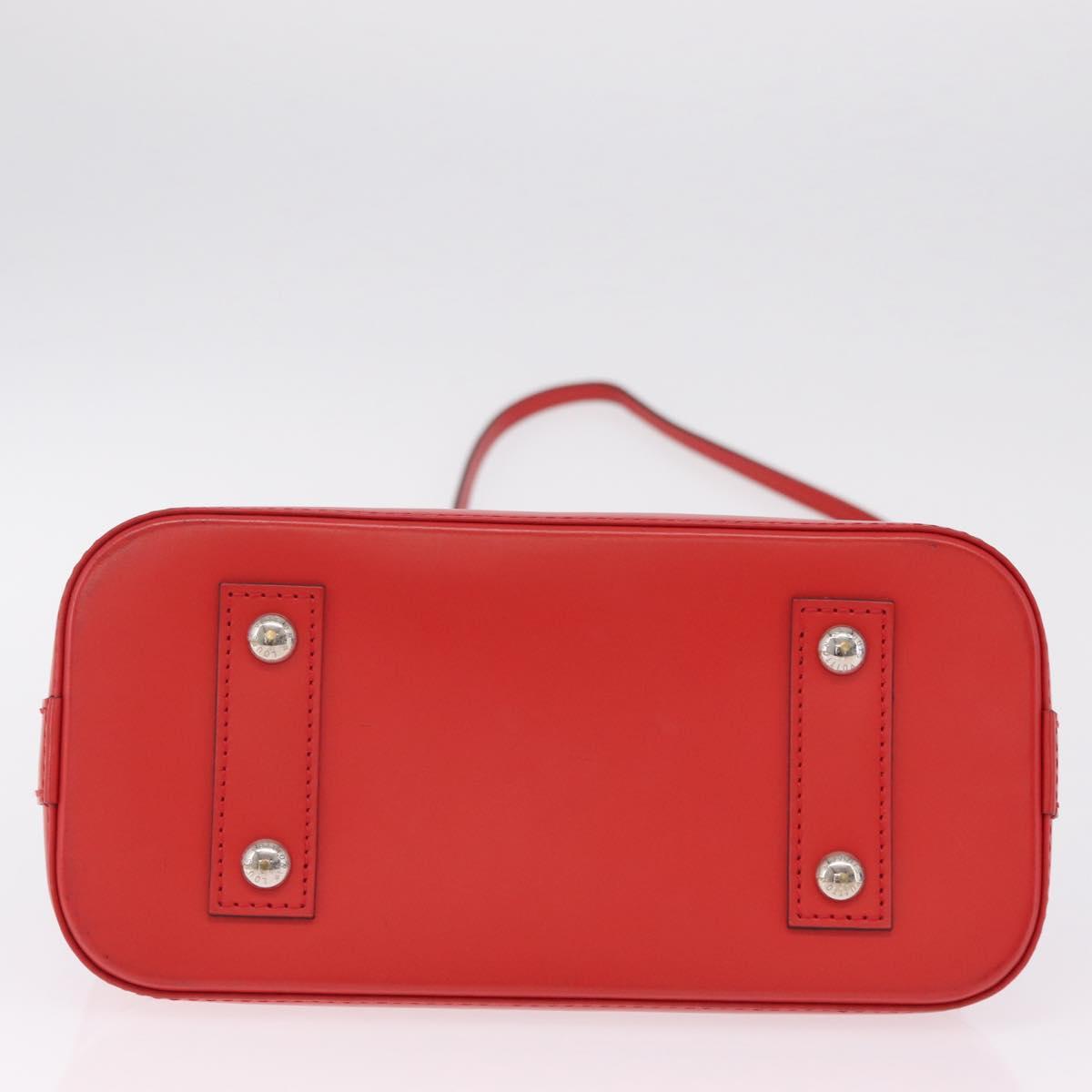 LOUIS VUITTON Epi Alma BB Hand Bag 2way Red Carmine M40850 LV Auth 213059V