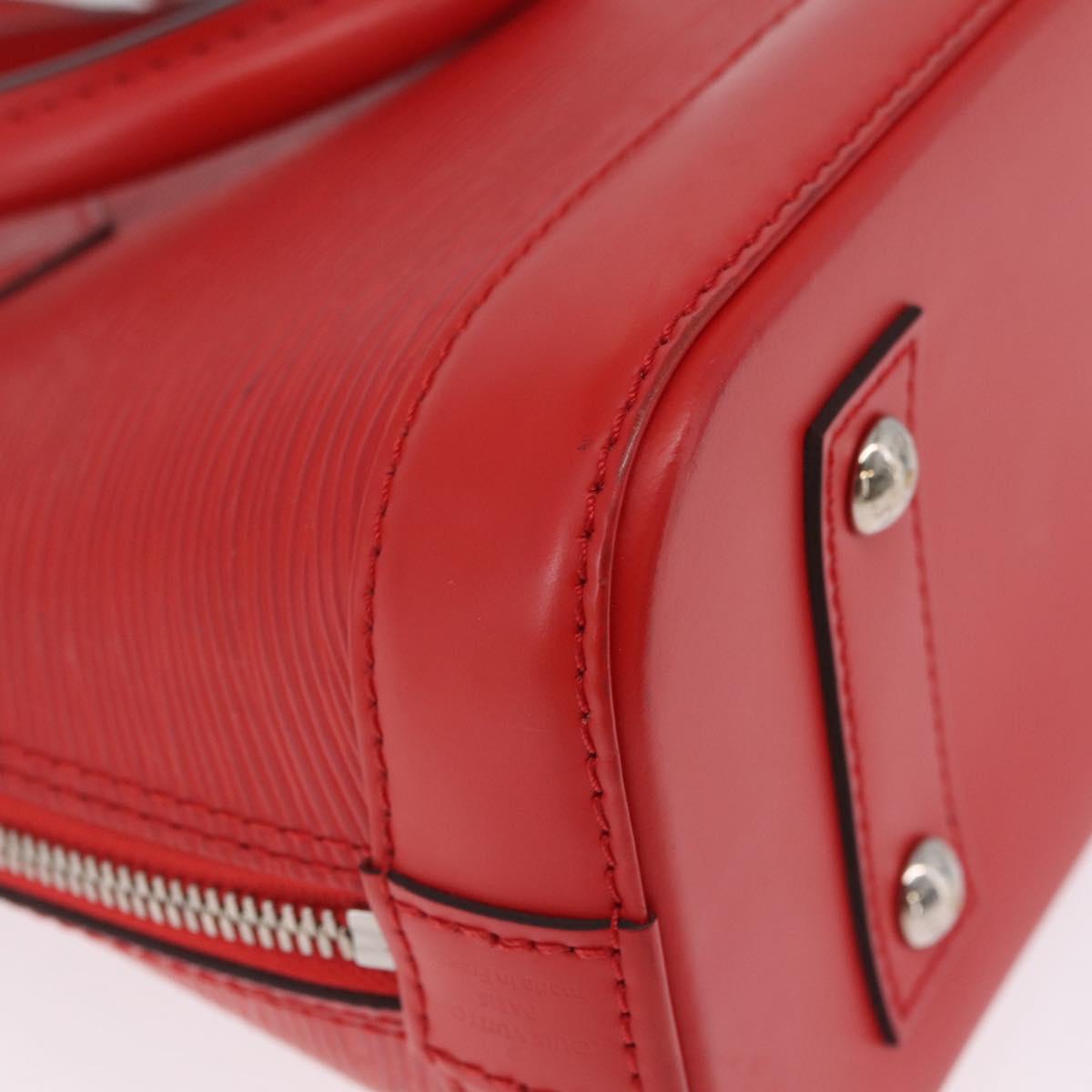 LOUIS VUITTON Epi Alma BB Hand Bag 2way Red Carmine M40850 LV Auth 213059V