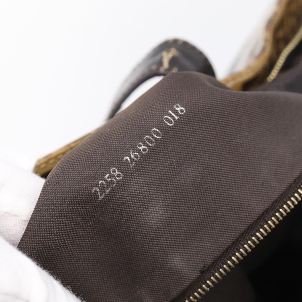FENDI Zucchino Canvas Tote Bag Coated Canvas Beige Gold Auth 213066