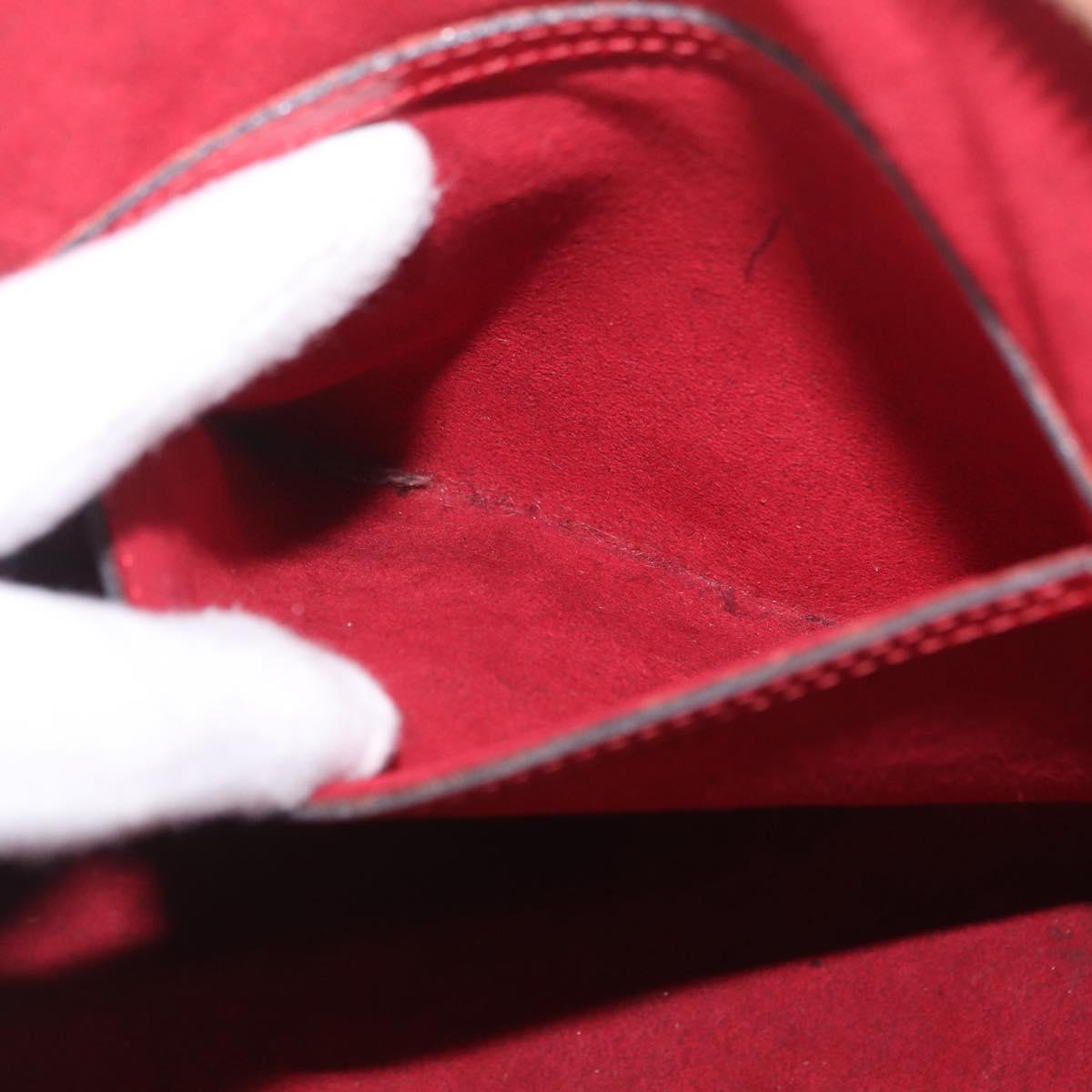 LOUIS VUITTON Epi Alma Hand Bag Castilian Red M52147 LV Auth 213072
