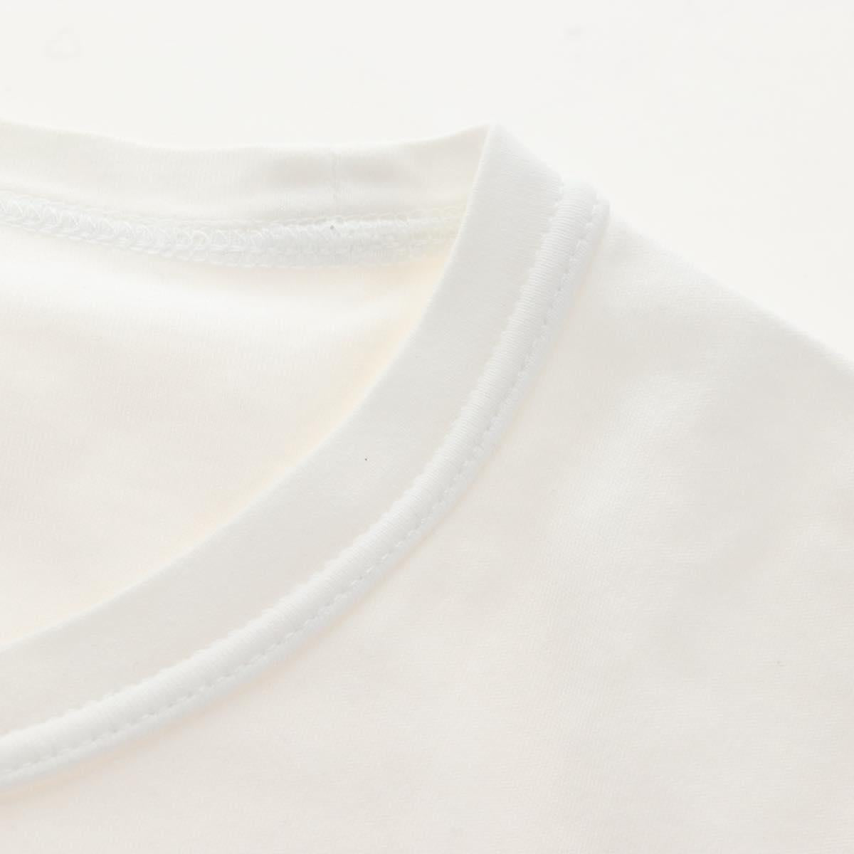 PRADA Sports TShirt Shirt cotton L White Auth 213076A