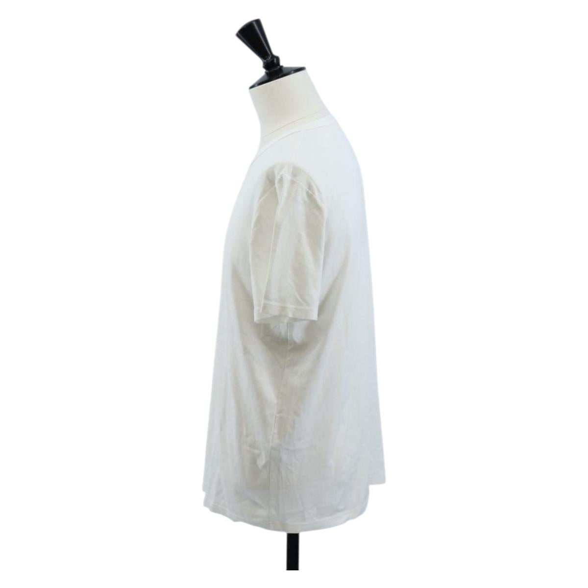 PRADA Sports TShirt Shirt cotton L White Auth 213076A