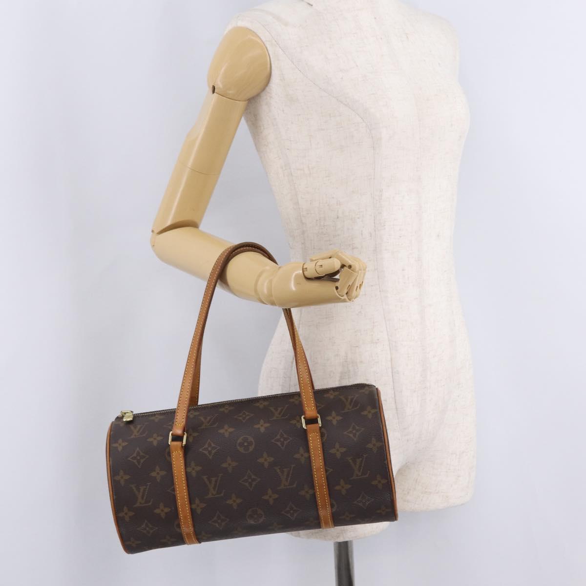 LOUIS VUITTON Monogram Papillon 30 Hand Bag M51365 LV Auth 213139A