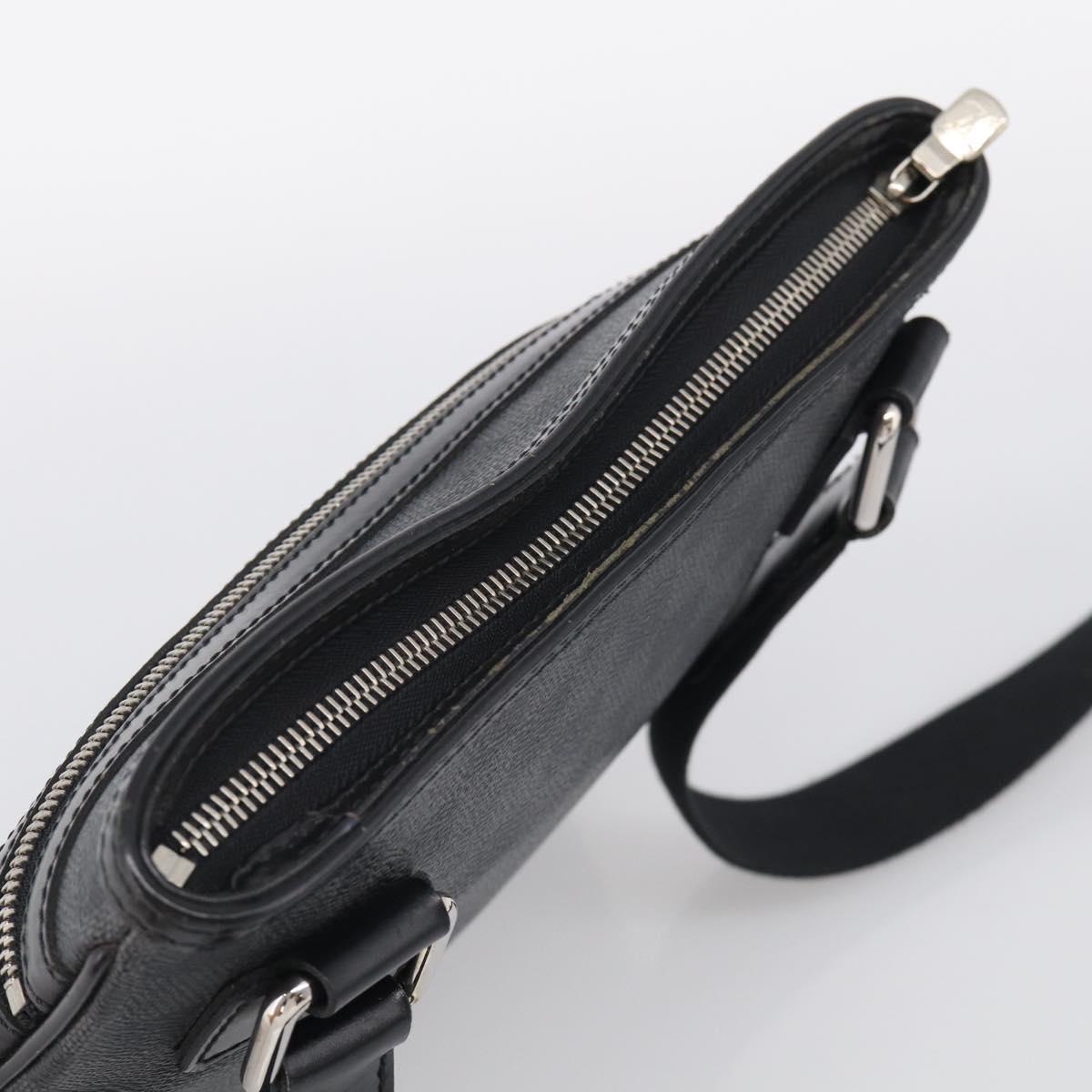LOUIS VUITTON Damier Graphite Tomas Shoulder Bag N58028 LV Auth 213175V