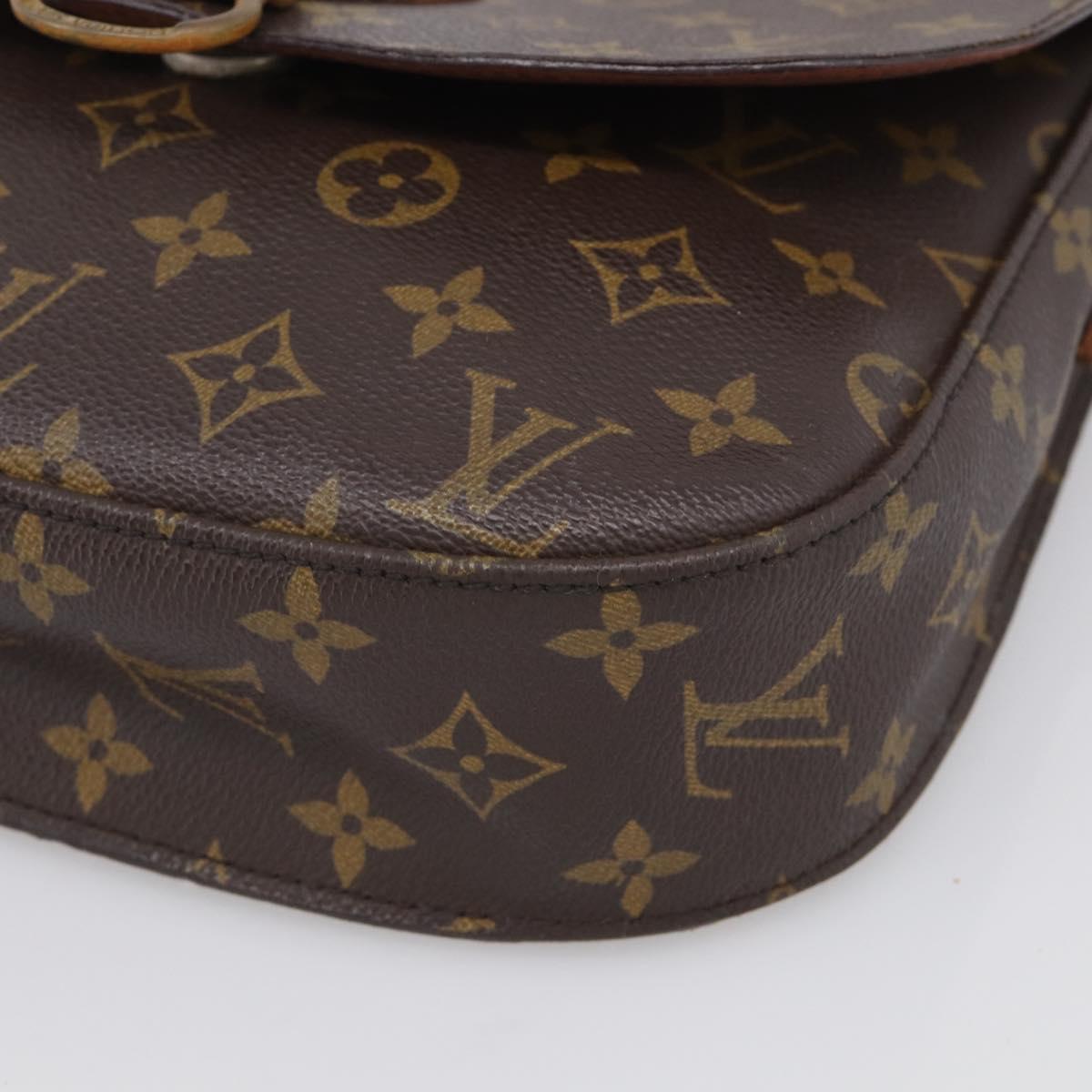 LOUIS VUITTON Monogram Saint Cloud GM Shoulder Bag M51242 LV Auth 213182