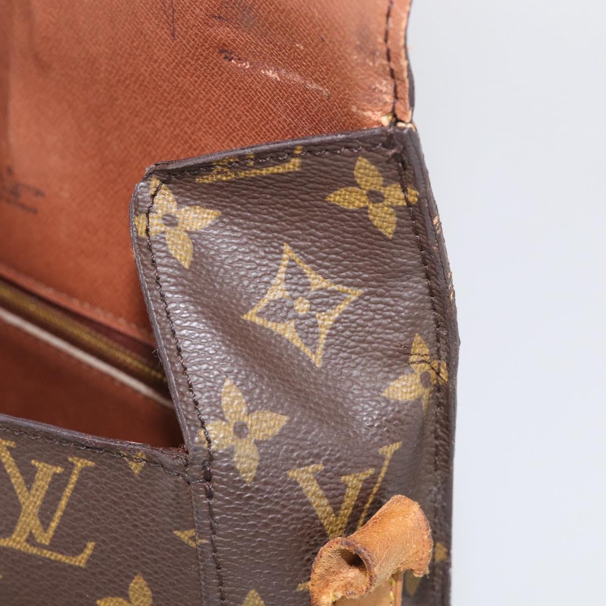 LOUIS VUITTON Monogram Saint Cloud GM Shoulder Bag M51242 LV Auth 213182
