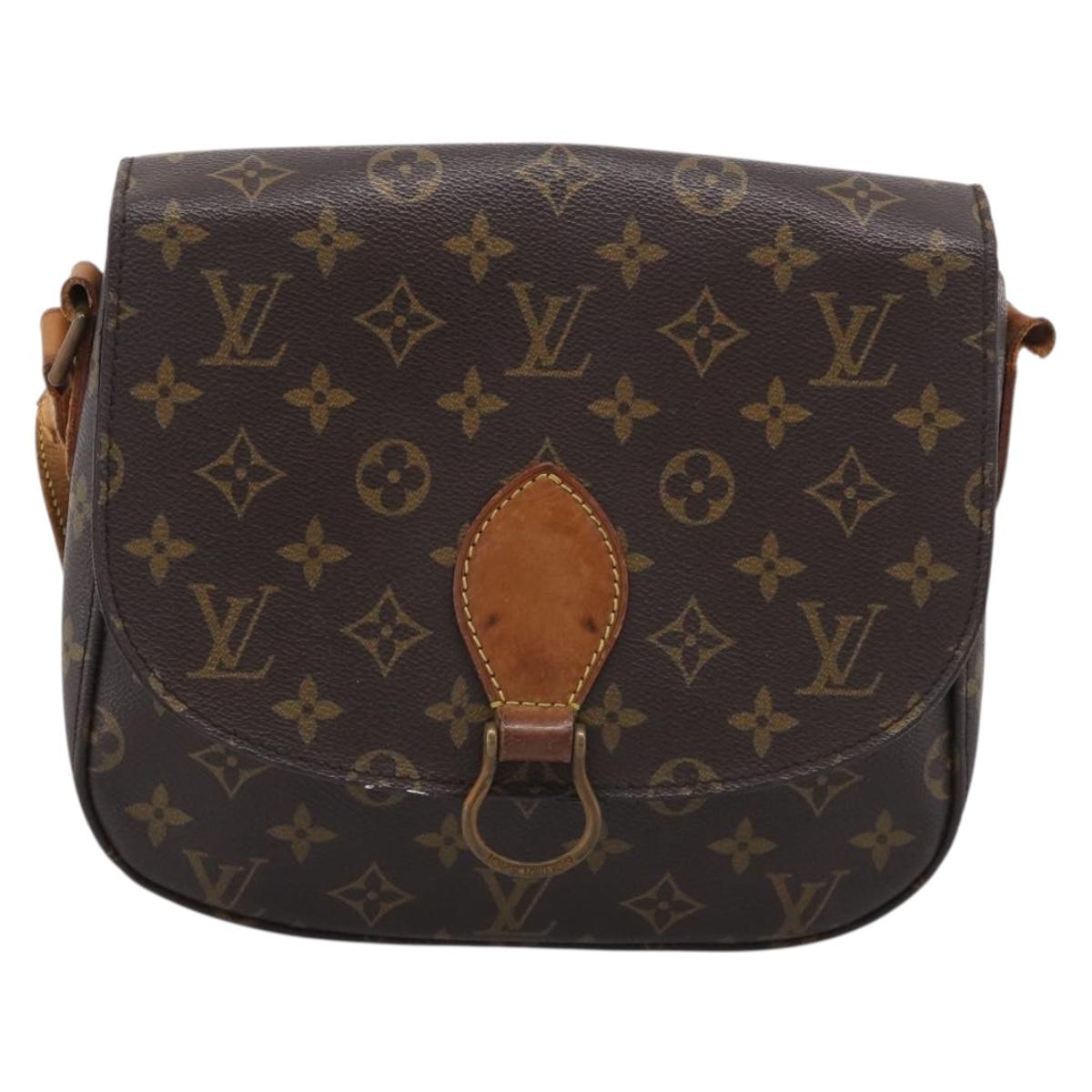 LOUIS VUITTON Monogram Saint Cloud GM Shoulder Bag M51242 LV Auth 213182