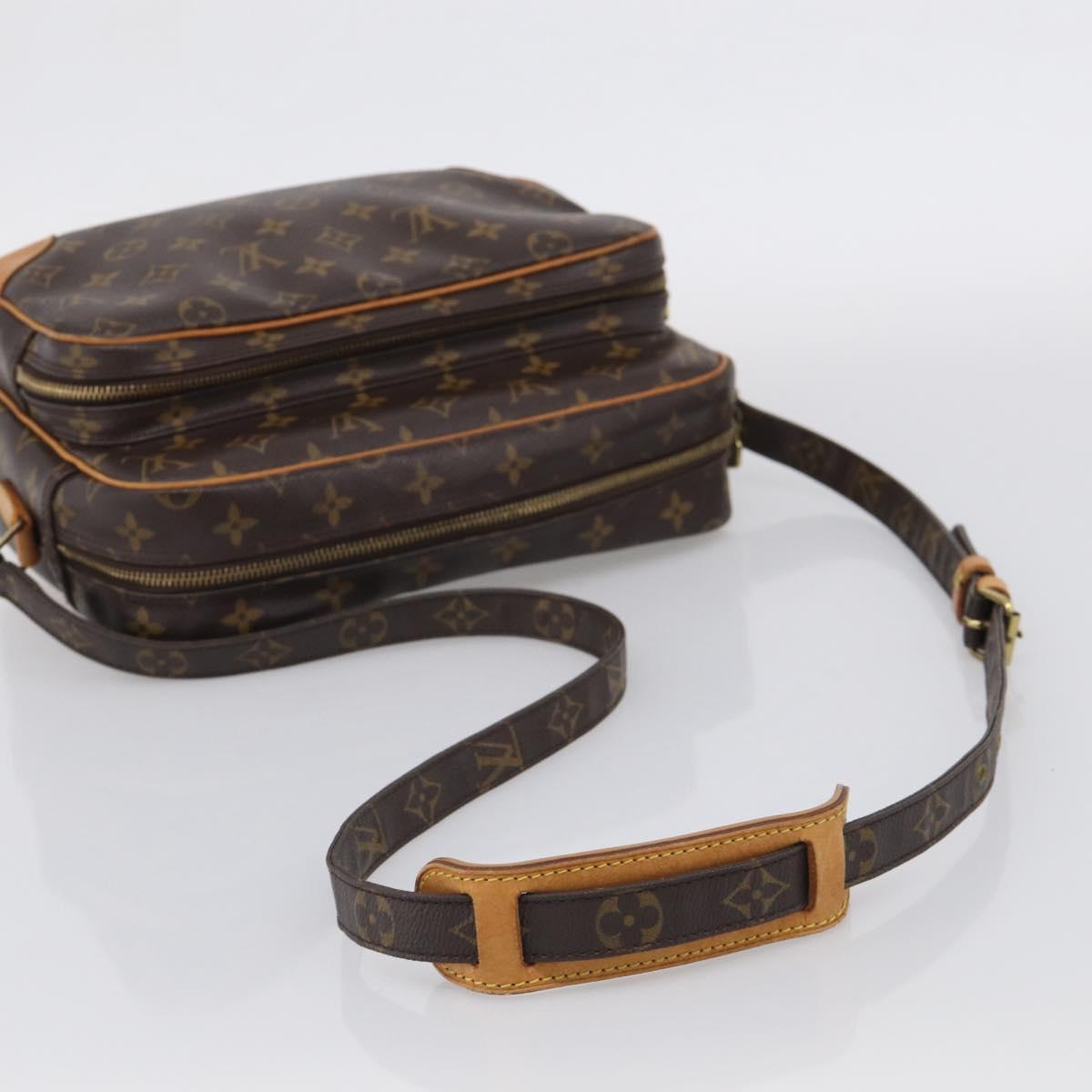 LOUIS VUITTON Monogram Nile Shoulder Bag M45244 LV Auth 213190A