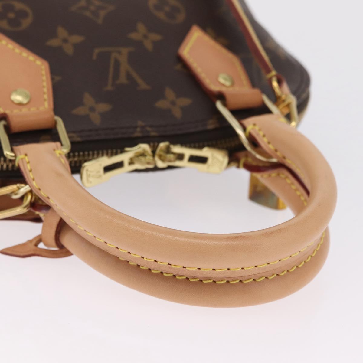 LOUIS VUITTON Monogram Alma BB Hand Bag 2way M53152 LV Auth 213191V