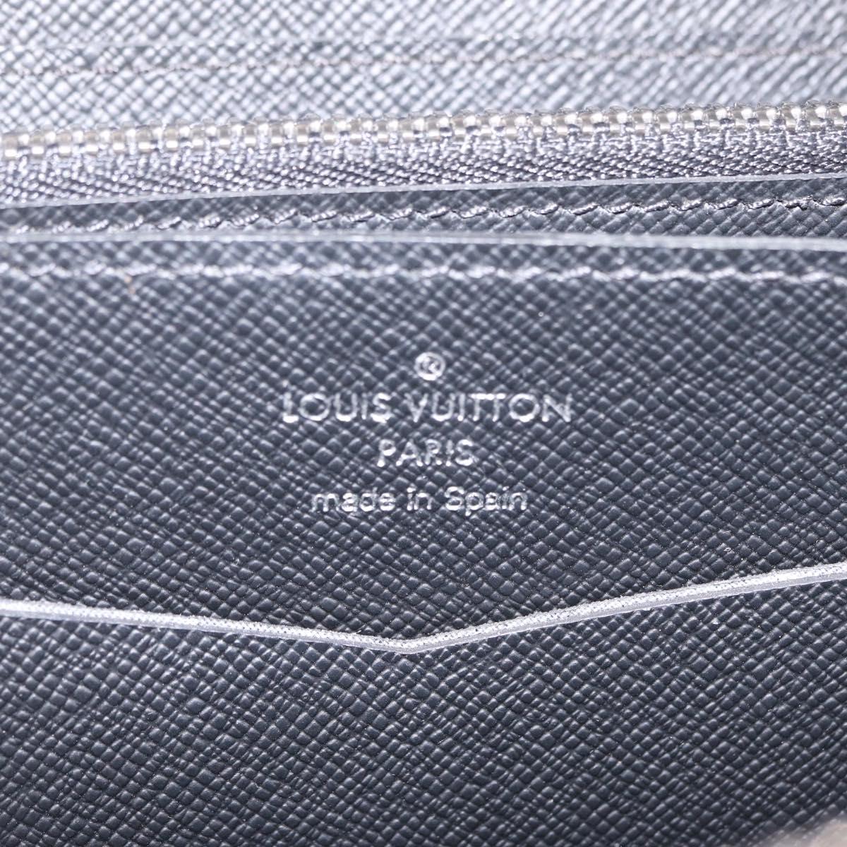 LOUIS VUITTON Monogram Eclipse Zippy XL Travel Case M61698 LV Auth 213197M