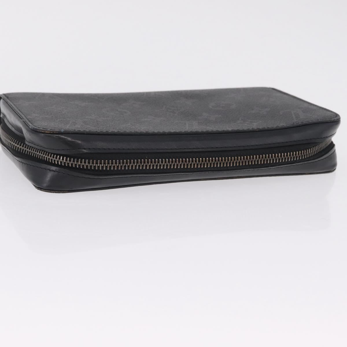 LOUIS VUITTON Monogram Eclipse Zippy XL Travel Case M61698 LV Auth 213197M