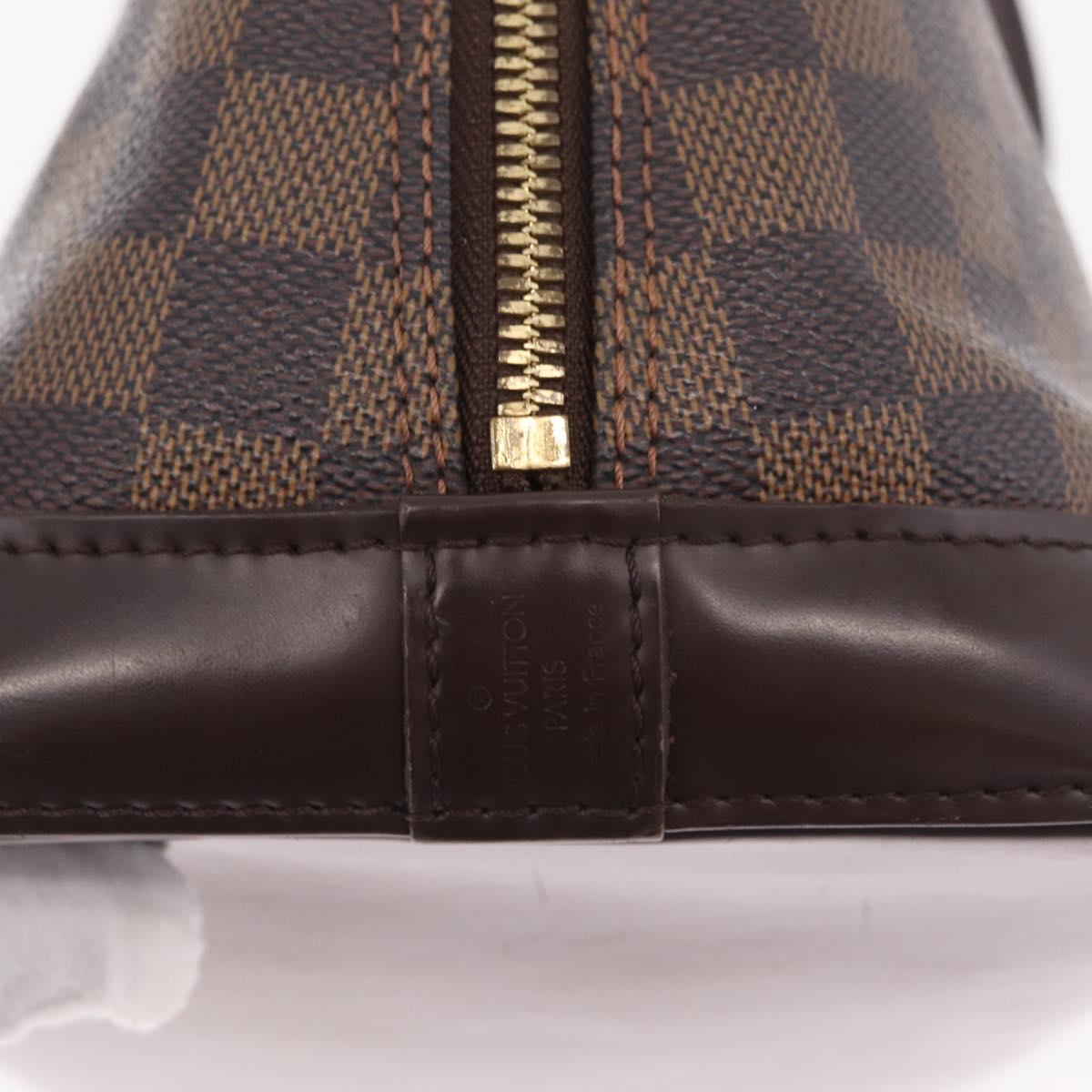 LOUIS VUITTON Damier Ebene Alma PM Hand Bag N53151 LV Auth 213267A