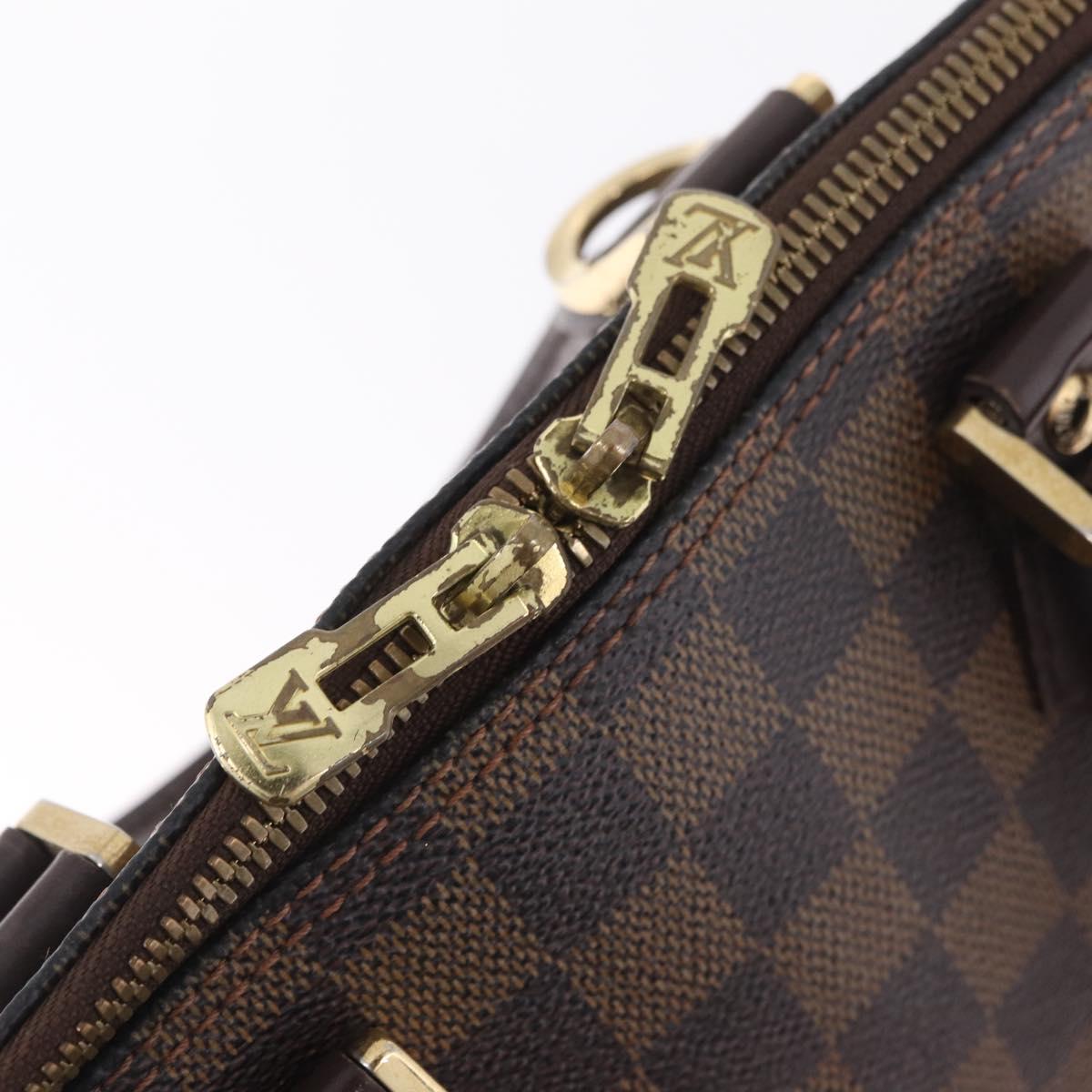 LOUIS VUITTON Damier Ebene Alma PM Hand Bag N53151 LV Auth 213267A