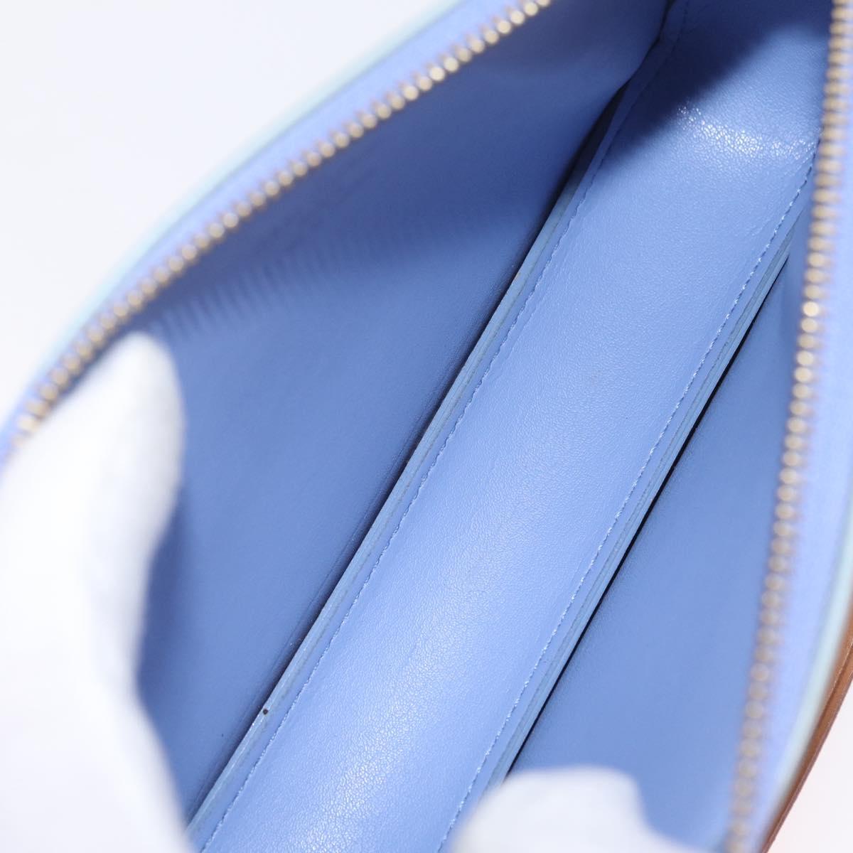 LOUIS VUITTON Monogram Vernis Lexington Pouch Lavande M91222 LV Auth 213268A