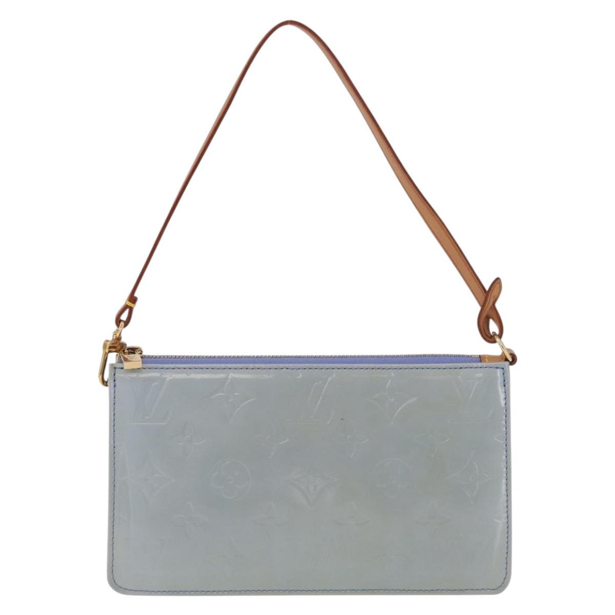 LOUIS VUITTON Monogram Vernis Lexington Pouch Lavande M91222 LV Auth 213268A