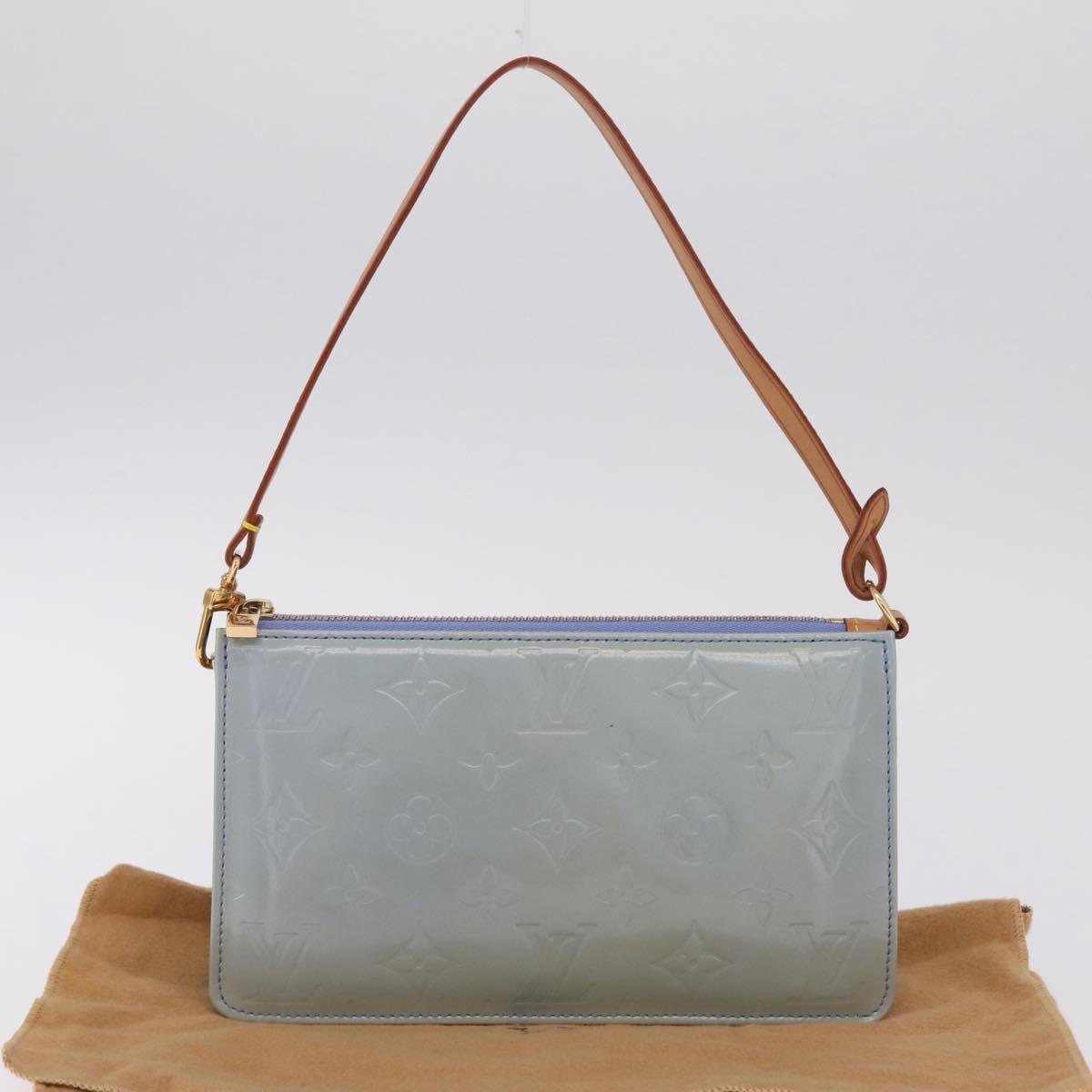 LOUIS VUITTON Monogram Vernis Lexington Pouch Lavande M91222 LV Auth 213268A