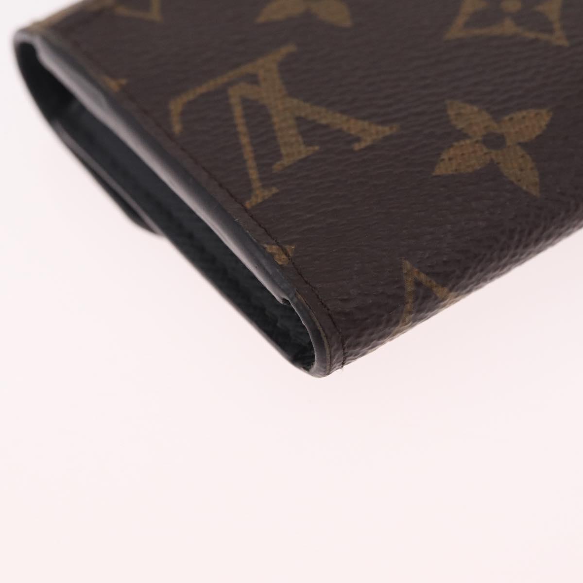 LOUIS VUITTON Monogram Reverse Porte Monnaie Rosary Purse M82333 LV Auth 213271V