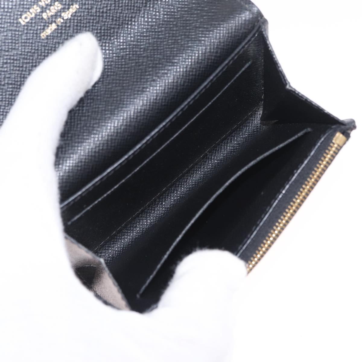 LOUIS VUITTON Monogram Reverse Porte Monnaie Rosary Purse M82333 LV Auth 213271V