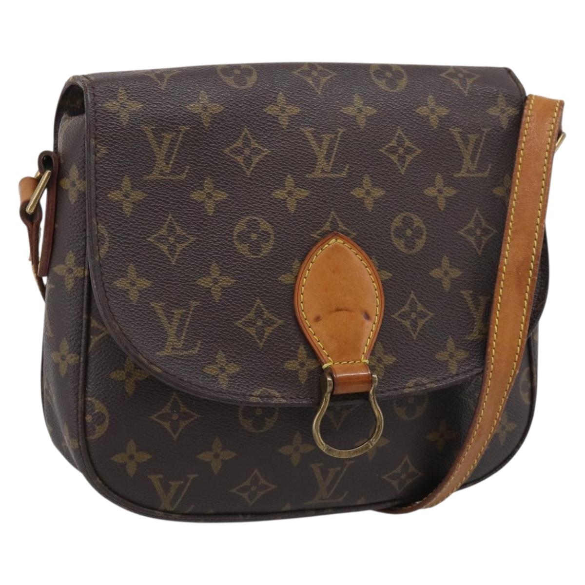 LOUIS VUITTON Monogram Saint Cloud GM Shoulder Bag M51242 LV Auth 213272