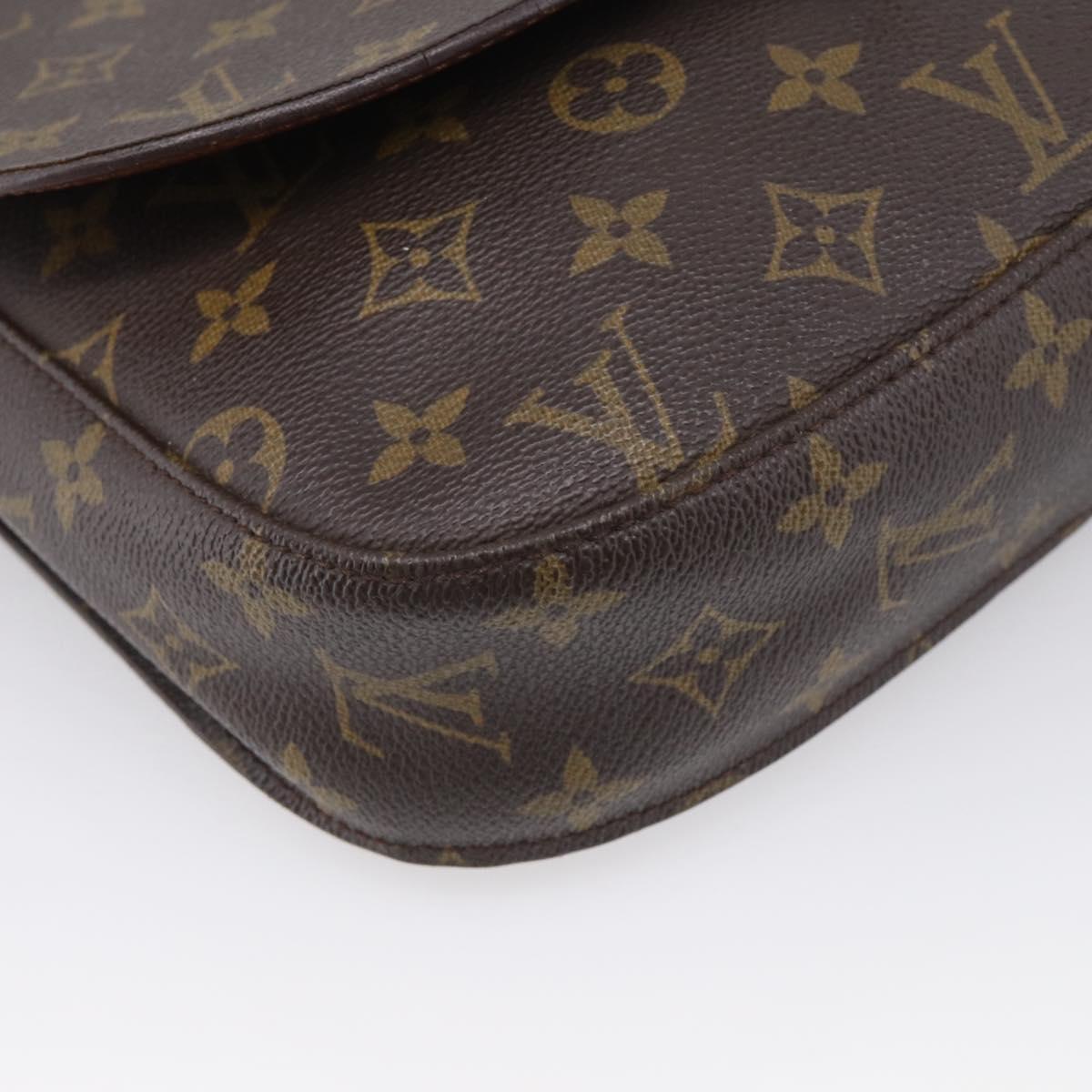 LOUIS VUITTON Monogram Saint Cloud GM Shoulder Bag M51242 LV Auth 213272