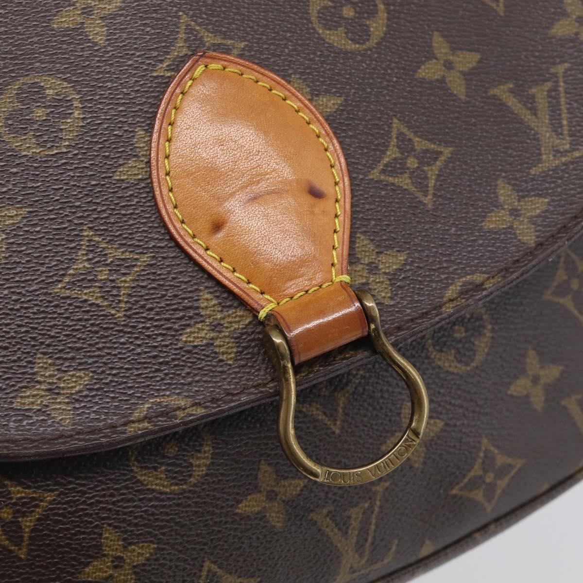 LOUIS VUITTON Monogram Saint Cloud GM Shoulder Bag M51242 LV Auth 213272