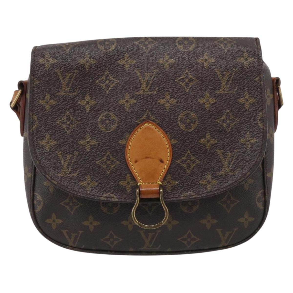 LOUIS VUITTON Monogram Saint Cloud GM Shoulder Bag M51242 LV Auth 213272