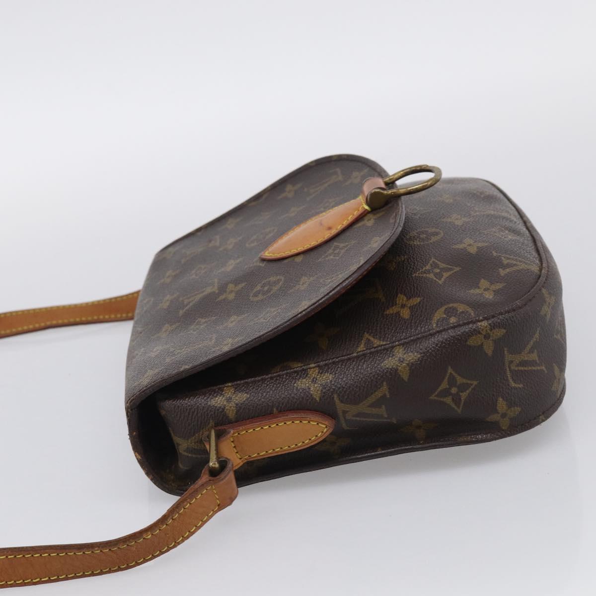 LOUIS VUITTON Monogram Saint Cloud GM Shoulder Bag M51242 LV Auth 213272