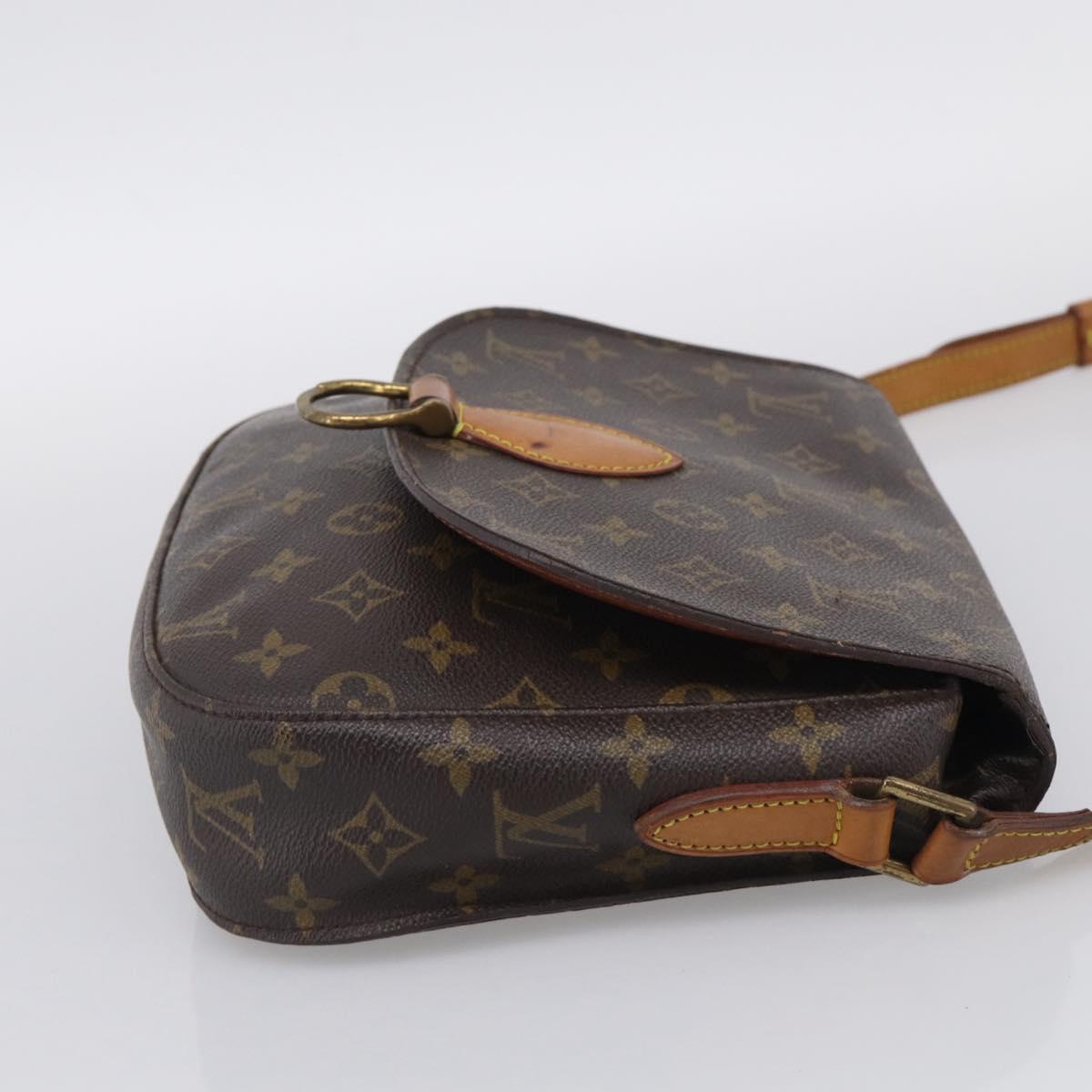 LOUIS VUITTON Monogram Saint Cloud GM Shoulder Bag M51242 LV Auth 213272