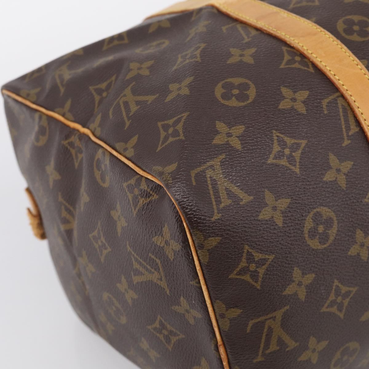 LOUIS VUITTON Monogram Sac Souple 35 Boston Bag M41626 LV Auth 213273