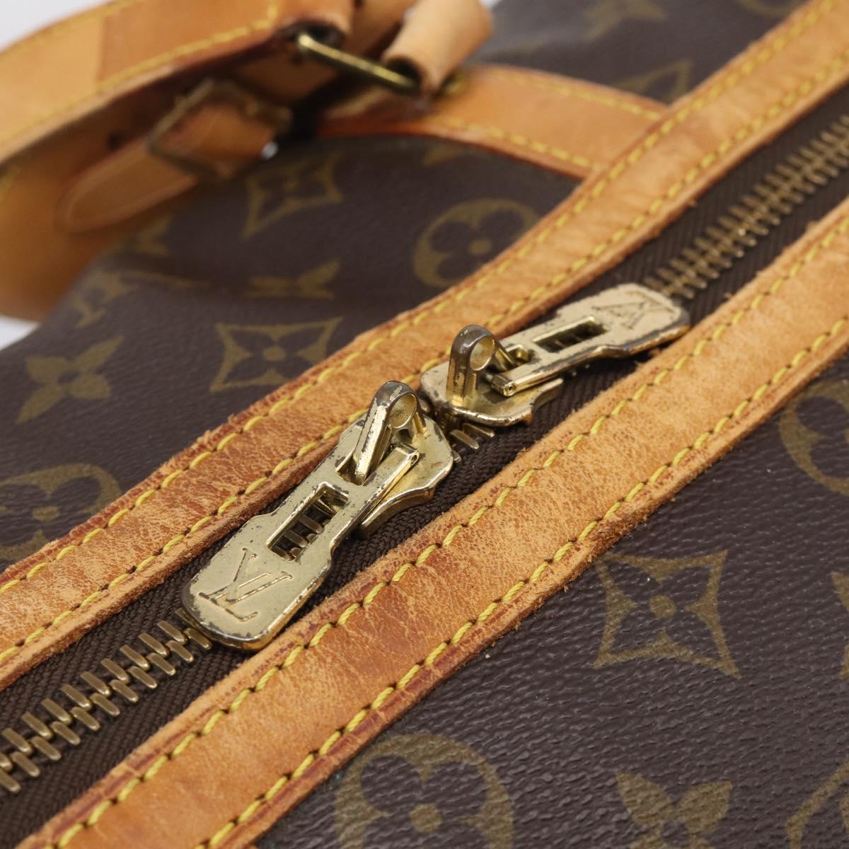 LOUIS VUITTON Monogram Sac Souple 35 Boston Bag M41626 LV Auth 213273