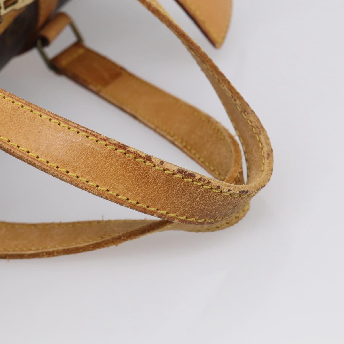 LOUIS VUITTON Monogram Sac Souple 35 Boston Bag M41626 LV Auth 213273