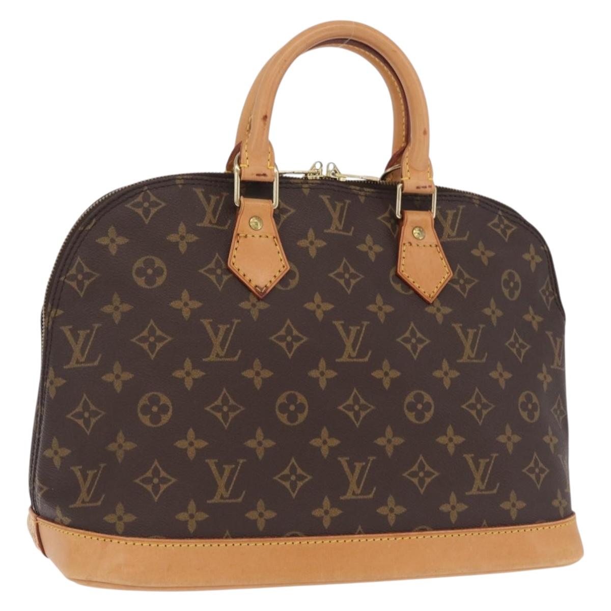 LOUIS VUITTON Monogram Alma Hand Bag M51130 LV Auth 213274V