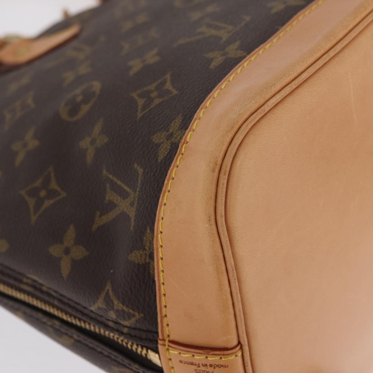LOUIS VUITTON Monogram Alma Hand Bag M51130 LV Auth 213274V