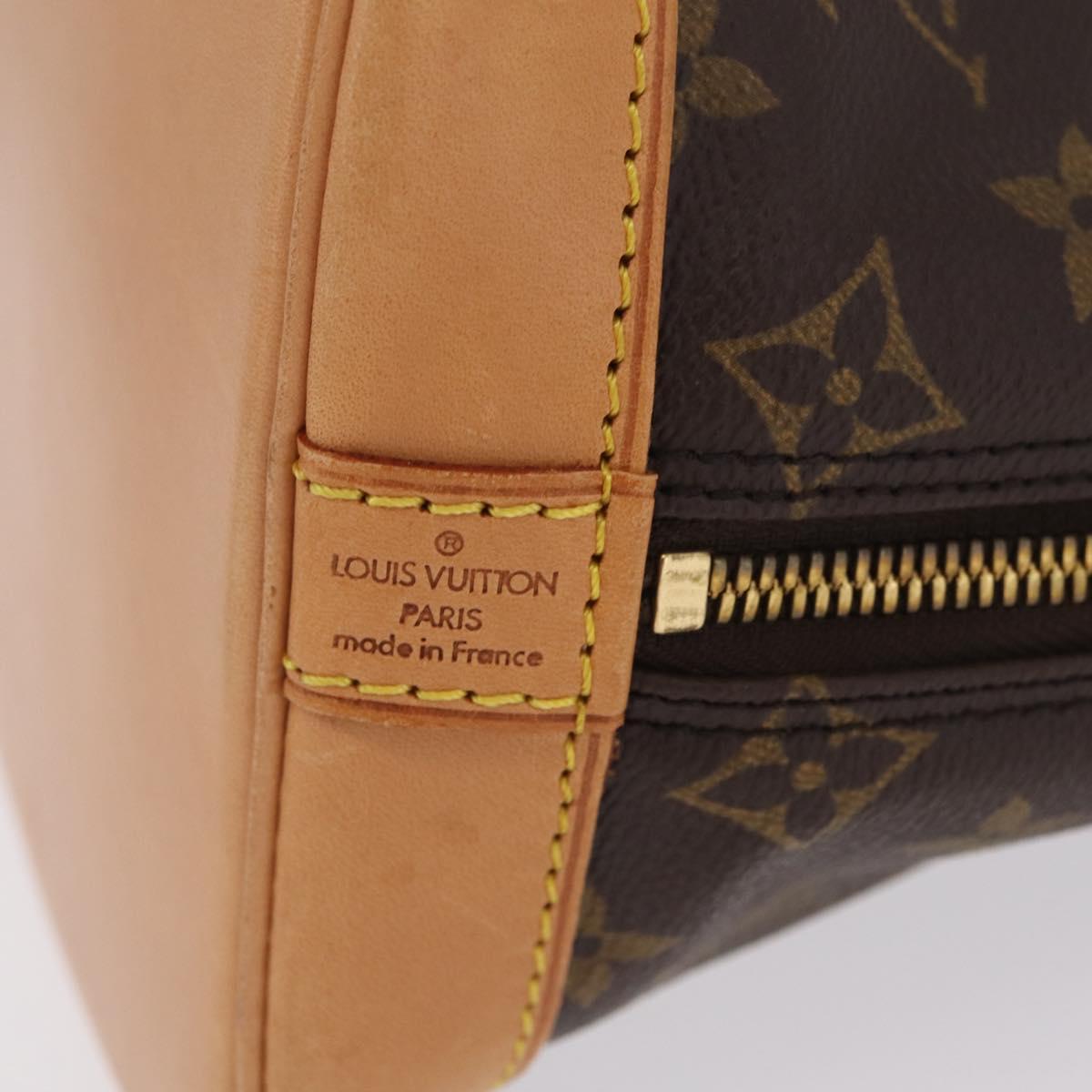 LOUIS VUITTON Monogram Alma Hand Bag M51130 LV Auth 213274V