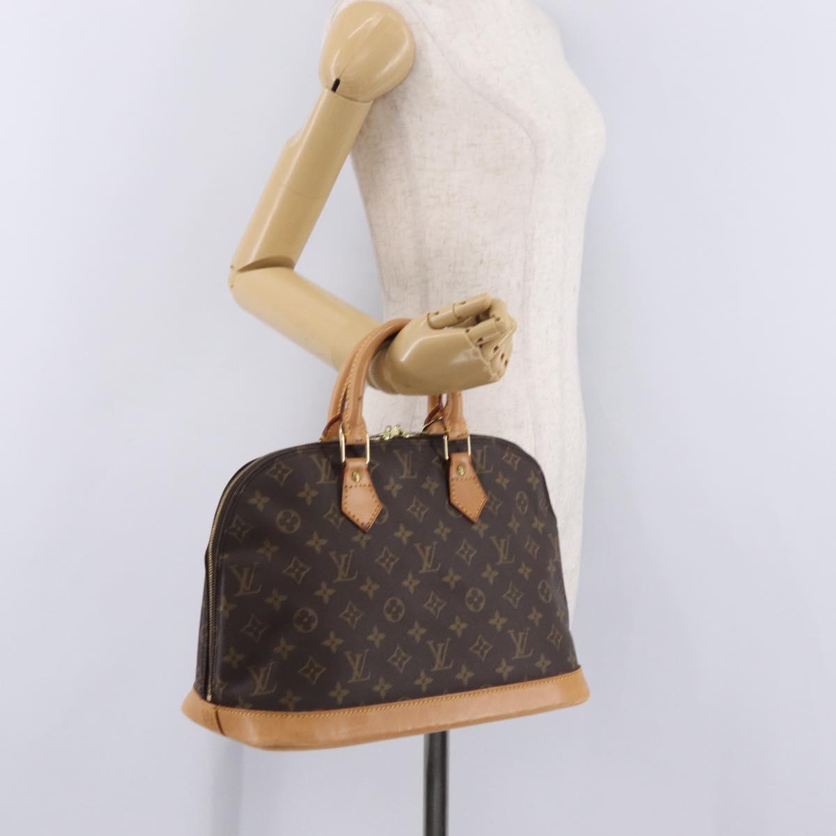 LOUIS VUITTON Monogram Alma Hand Bag M51130 LV Auth 213274V