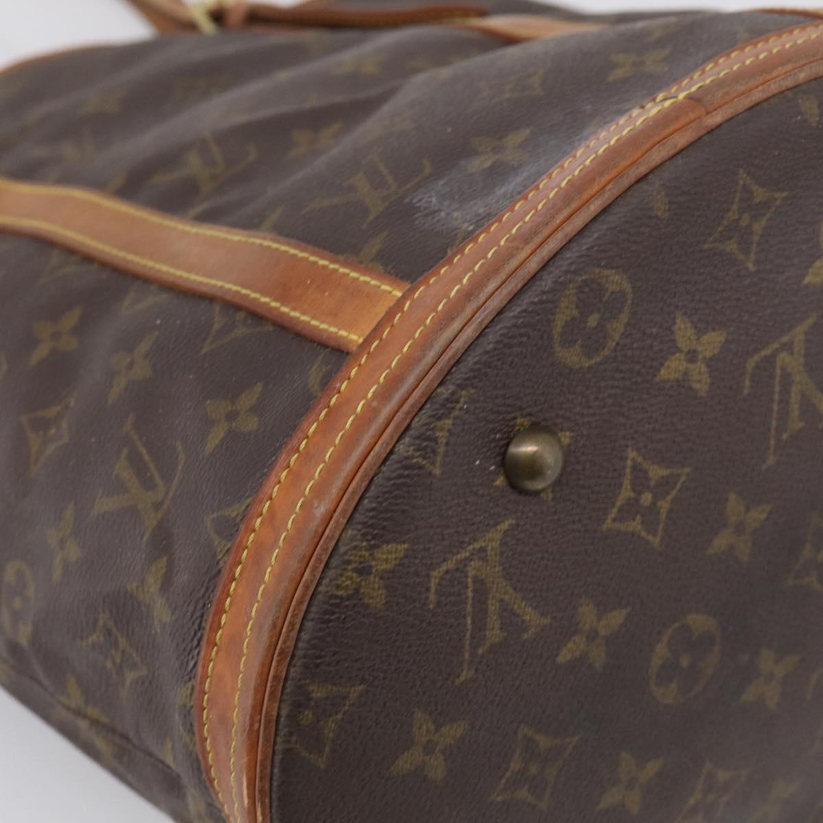 LOUIS VUITTON Monogram Bucket GM Shoulder Bag M42236 LV Auth 213277