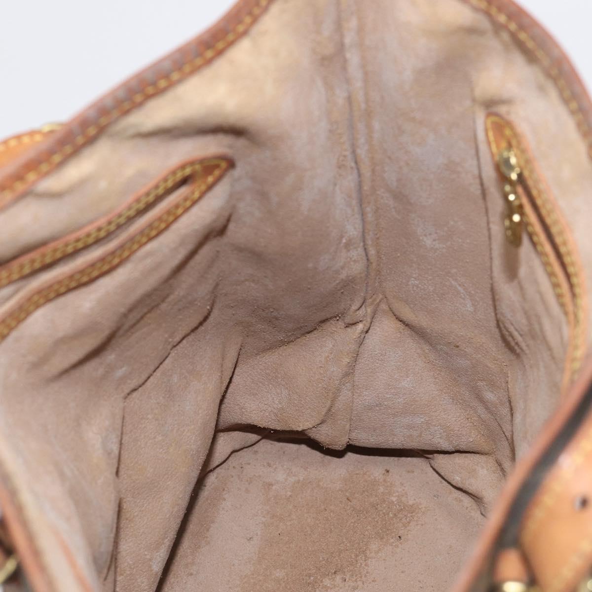 LOUIS VUITTON Monogram Bucket GM Shoulder Bag M42236 LV Auth 213277