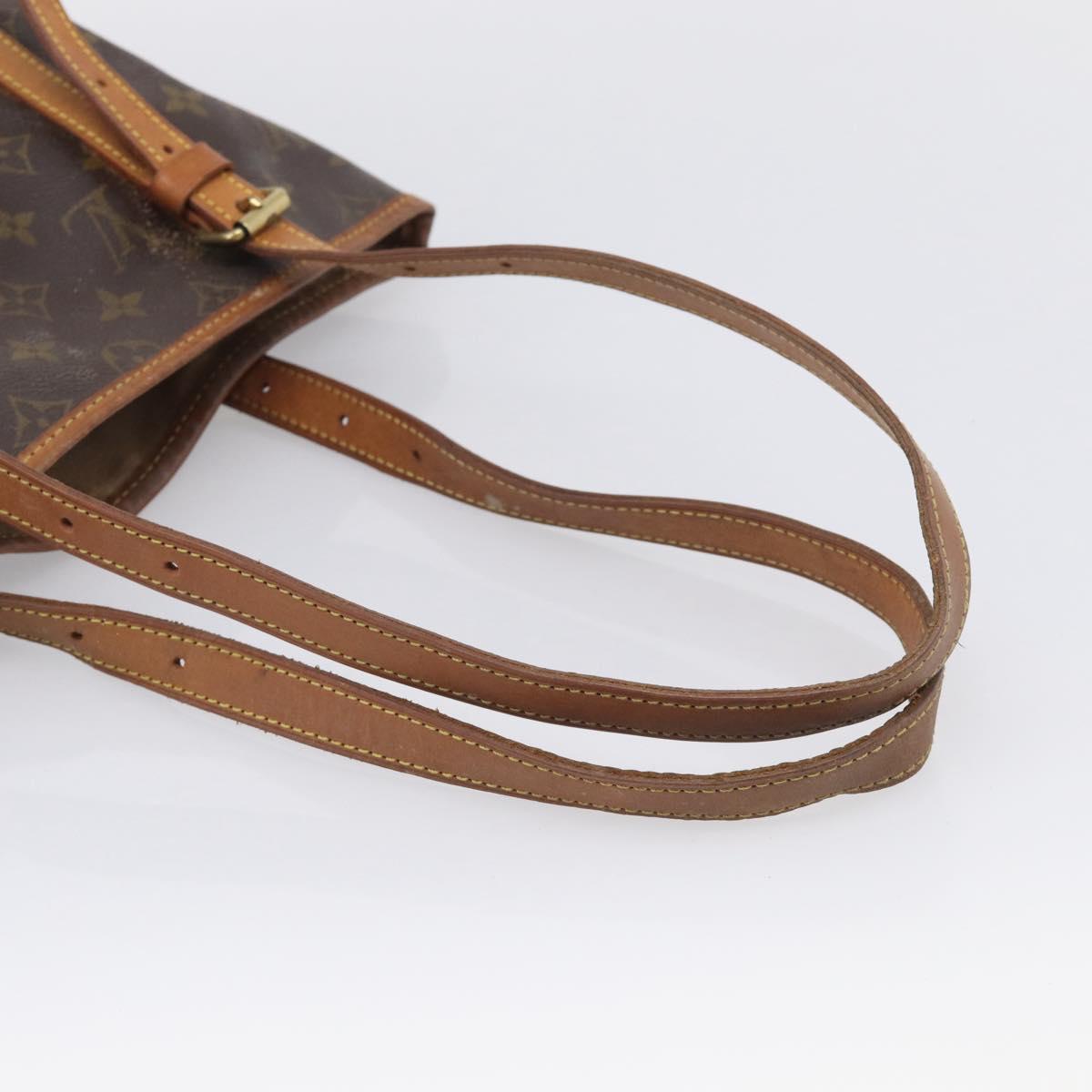 LOUIS VUITTON Monogram Bucket GM Shoulder Bag M42236 LV Auth 213277